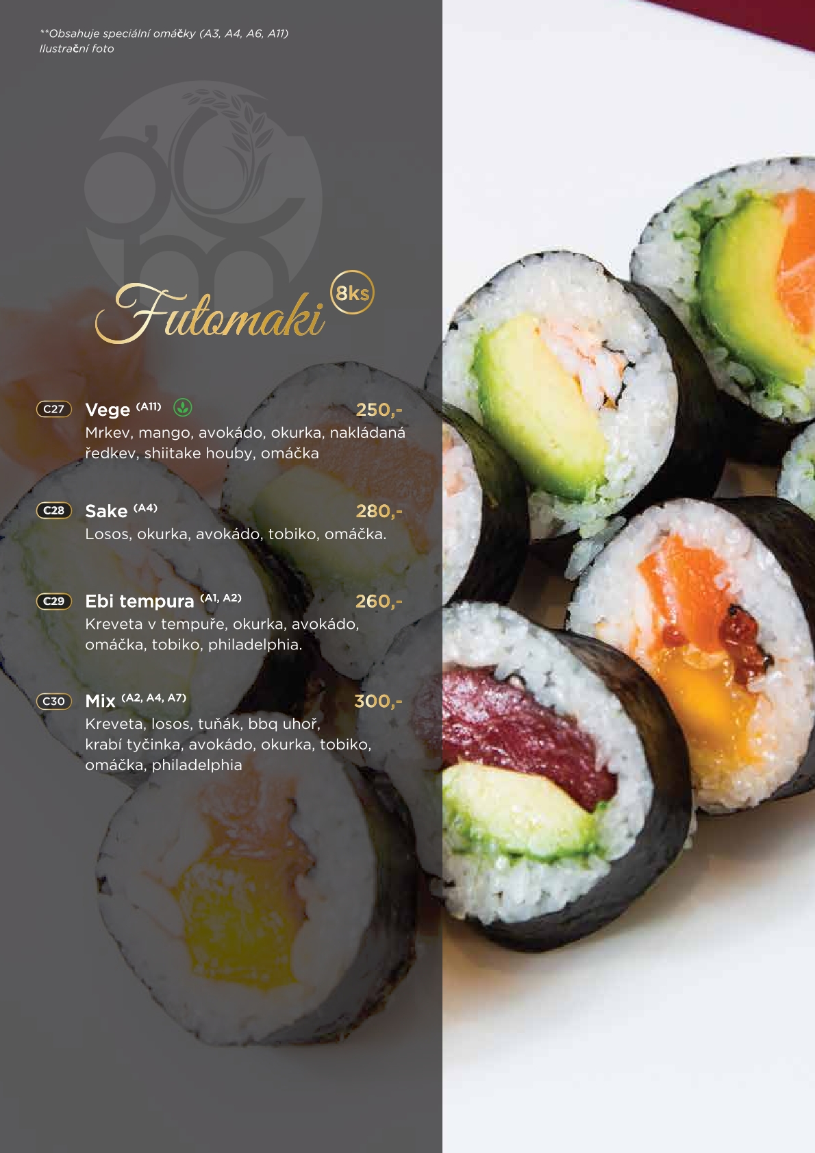 Futomaki – Velké sushi rolky plné chuti a barev