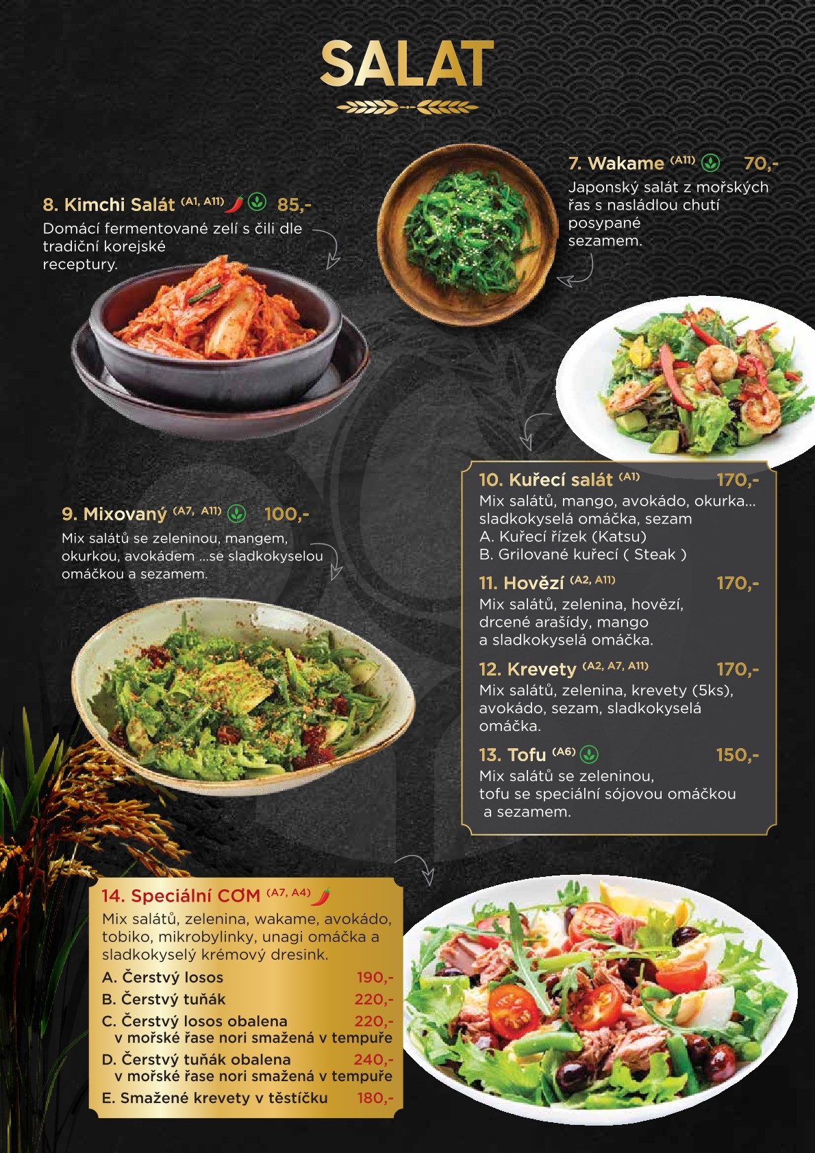 Salát – Čerstvé a chutné saláty pro každou příležitost